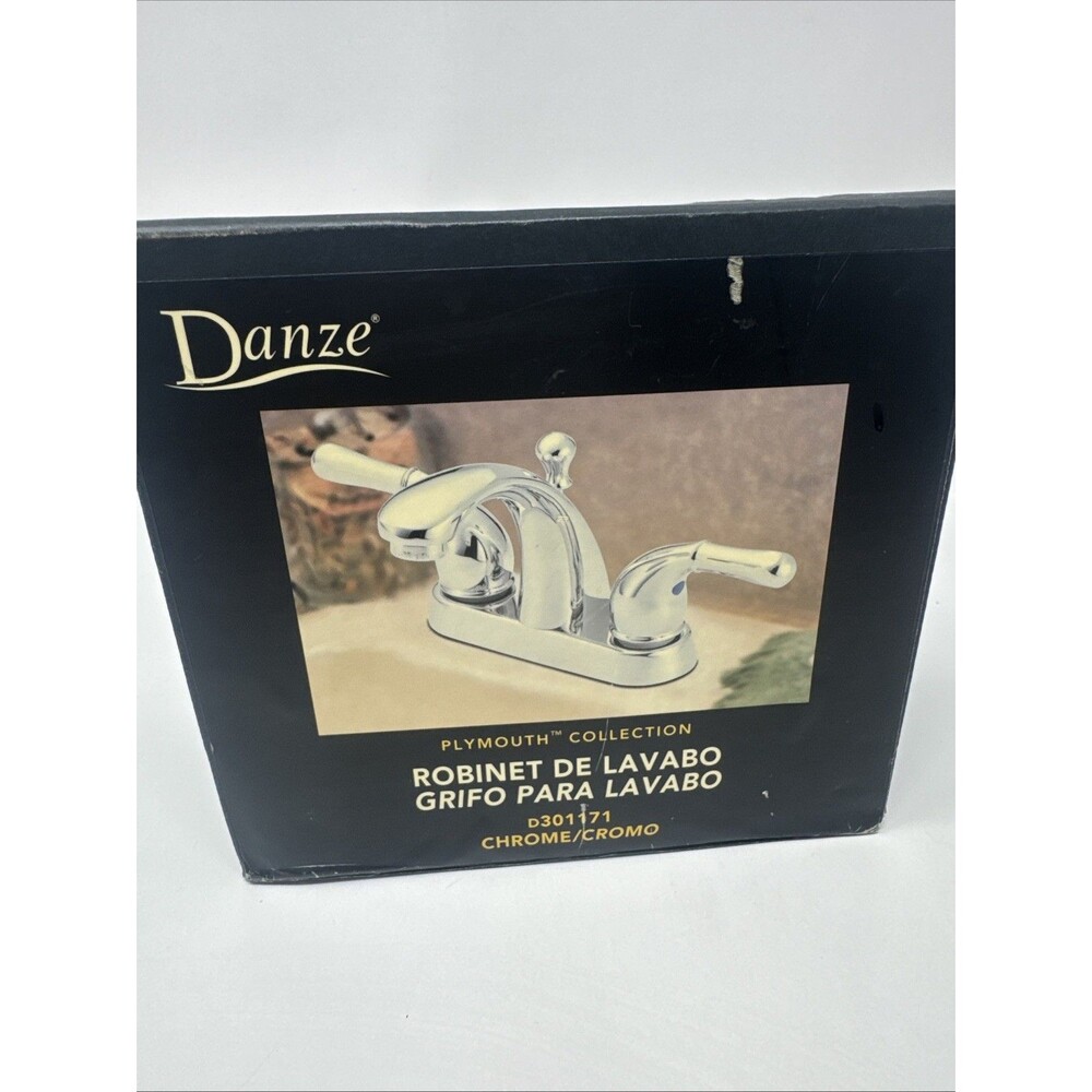 Danze Plymouth Collection Lavatory Faucet D300171 Chrome BRAND NEW SEALED